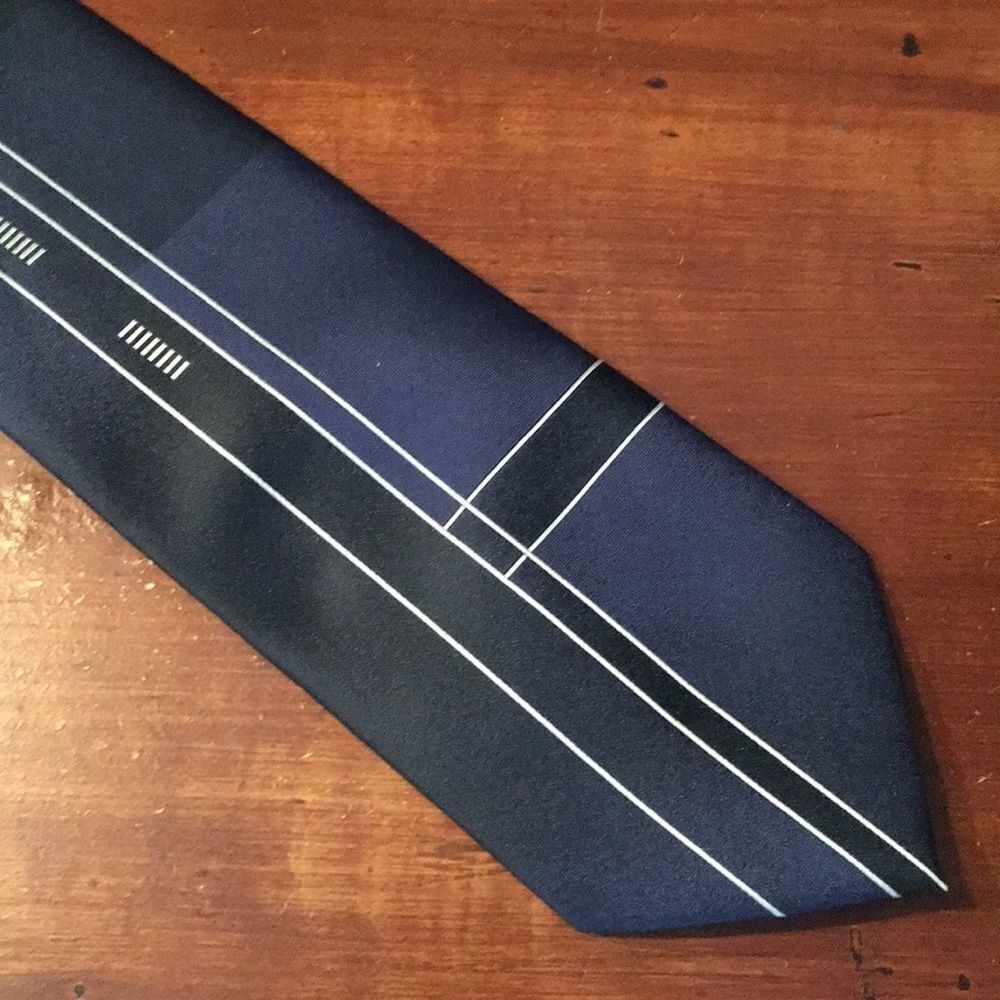 Vintage Puritan Navy blue executive Tie